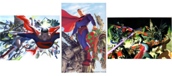 Alex Ross Comic Art Alex Ross Comic Art Kingdom Come (Set of 3) (Paper)